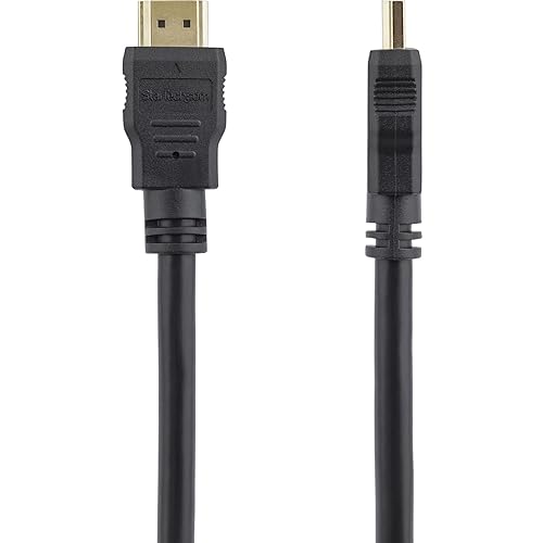 Miniatura 6 de StarTech com - Cable HDMI de alta velocidad 10ft 10ft cable HDMI de 4 K x 2 K HDMI MM 118in HDMI 14 chapado en oro HDMM30 cm color negro