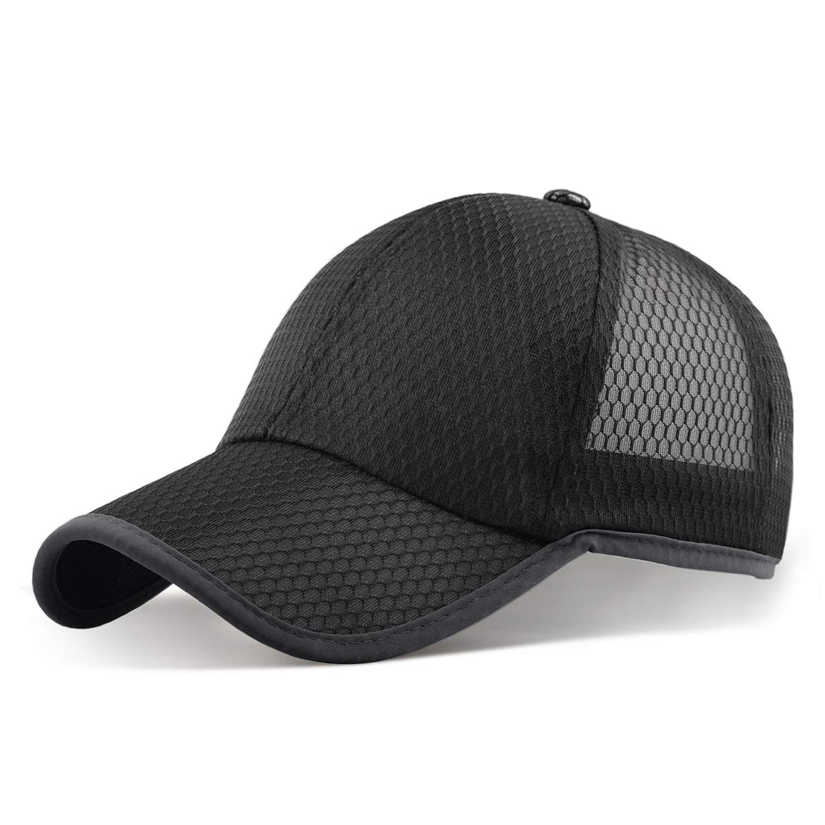 ELLEWIN Unisex Breathable Quick Dry Mesh Baseball Cap Running Hat