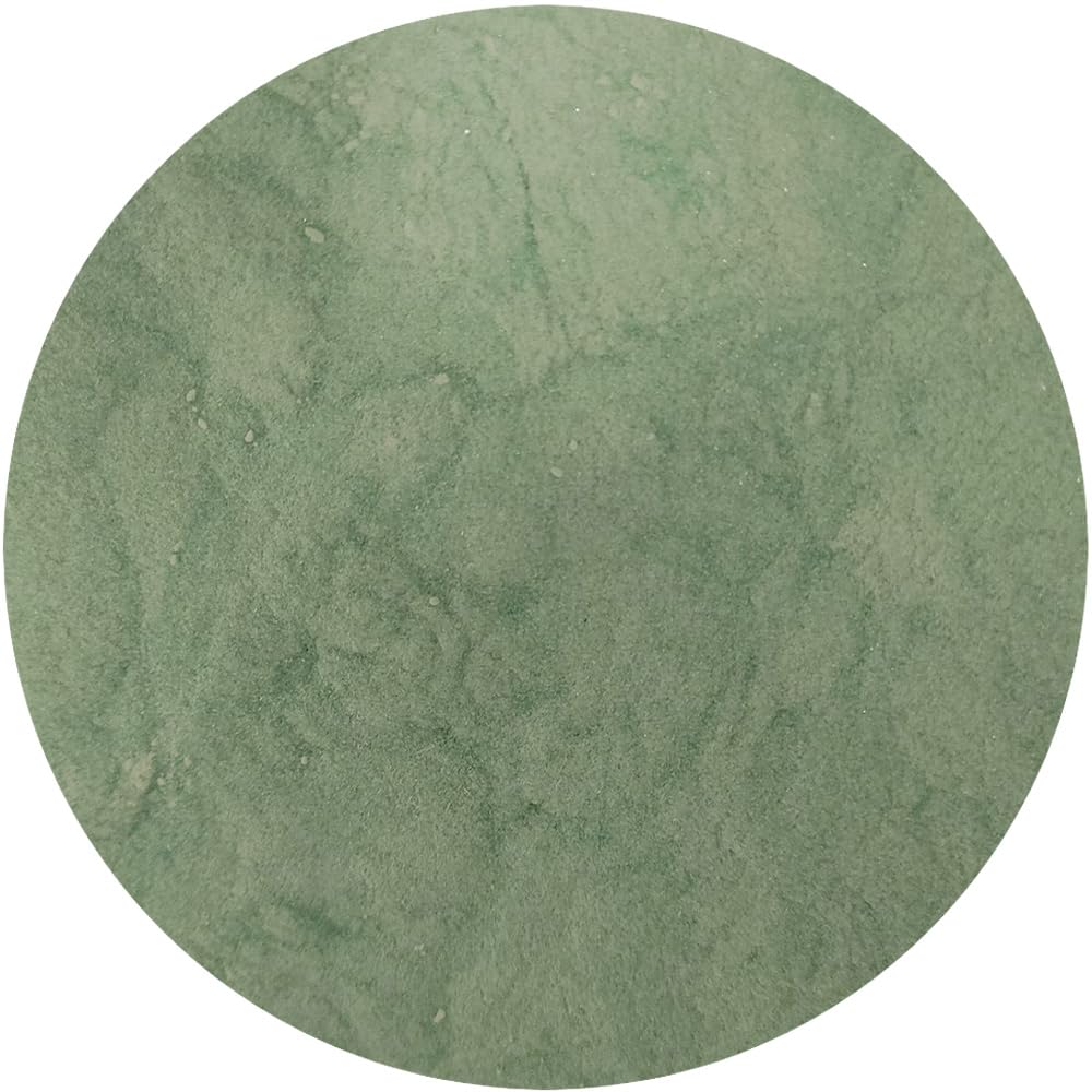Youghiogheny Fusible Glass Frit Powder Teal Green Transparent 4oz Jar - 96 COE (406)