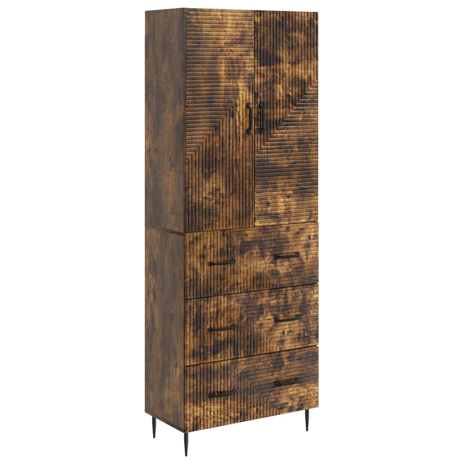 Mueble de almacenamiento de madera para salones pequeños y ordenados