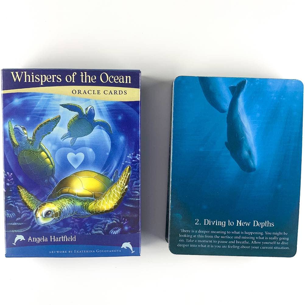 Amazon.co.jp: ささやきの海オラクルカードタロット,Whispers of the