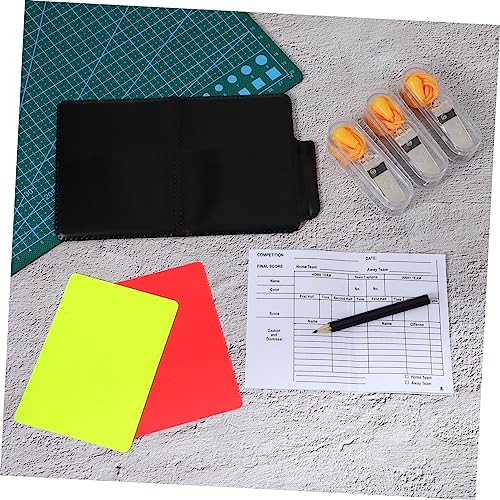 Kit Completo de Árbitro de Fútbol con Tarjetas y Silbatos miniatura 5