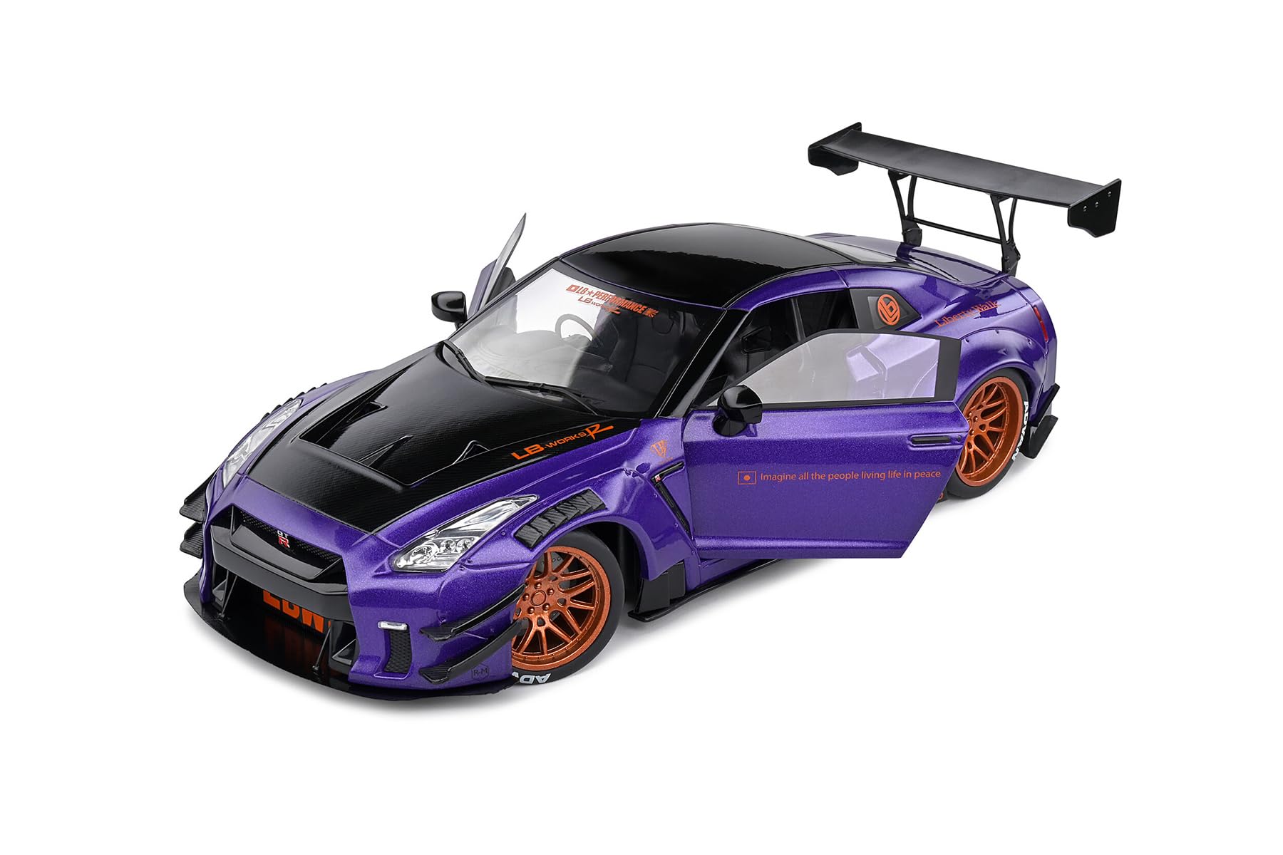 Amazon.com: 2022 GT-R (R25) w/Liberty Walk 2.0 - Purplezilla