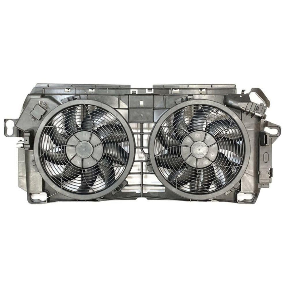 Condenser Fan for Benz for Sprinter 2.1L 2010-2018 for Sprinter 2500/3500 2.1L 2014-2017 & 3.0L 2010-2018 4pc 906-503-00-01 906-505-13-55 901-64786