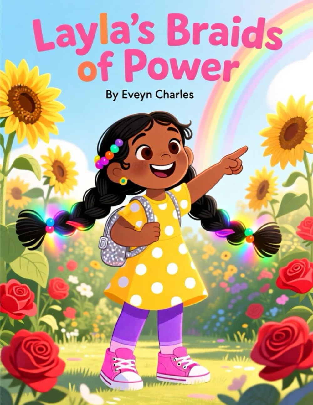 Layla's Braids of Power - Children Adventure Story Book