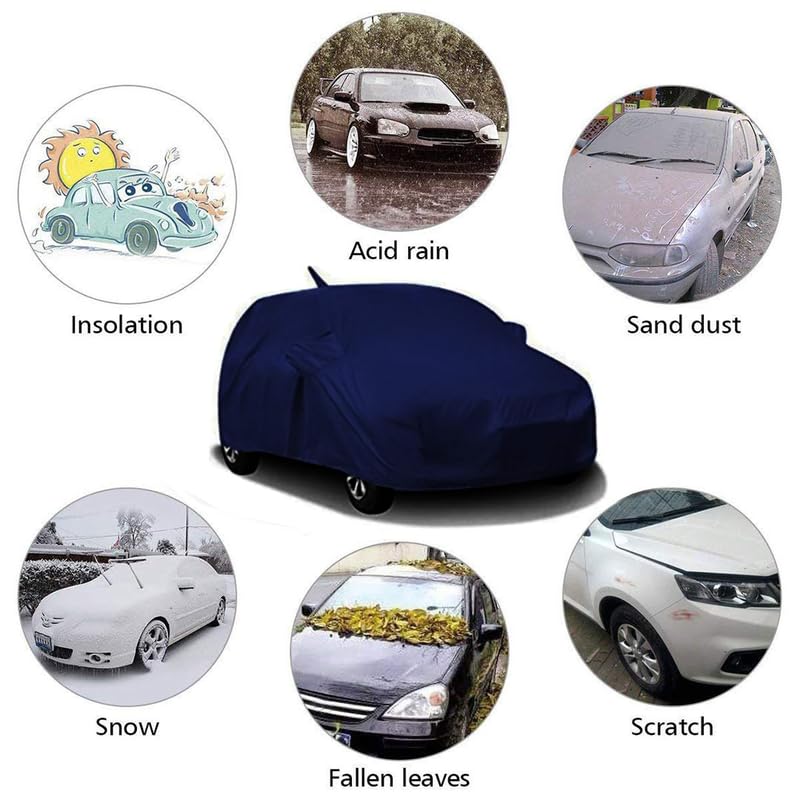 Image of J S R Waterproof Body CAR Cover for Toyota ETIOS (Toyota ETIOS CAR Cover | ETIOS CAR Cover | ETIOS CAR Cover Waterproof | CAR Cover for ETIOS)