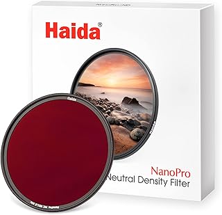 Haida ND1.8 64x Nanopro Filter 10-Stop Multi-Coating Nano Coating Optical Glass Camera SLR Photographic Lens Neutral Density Filter (72mm)