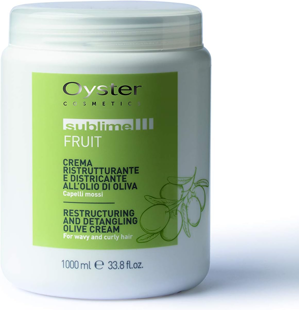 SUBLIME FRUIT Professionale Maschera OLIVA 1 Lt. Haircare