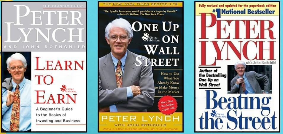 Gintag Publishing One Up On Wall Street + Learn To Earn + Pack of 3 - Image 1