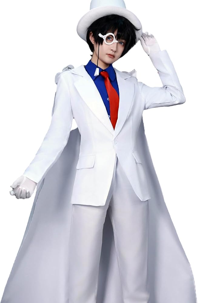 Amazon.co.jp: [BASETAKE] 名探偵コナン コスプレ 子供 怪盗キッド