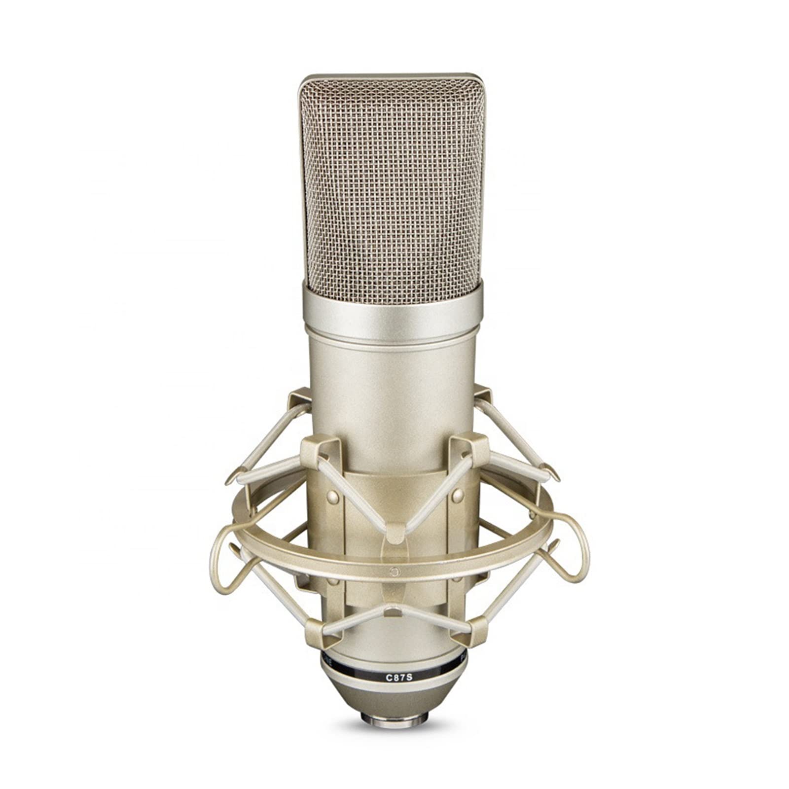 Microphone 34mm or à condensateur haute précision home studio