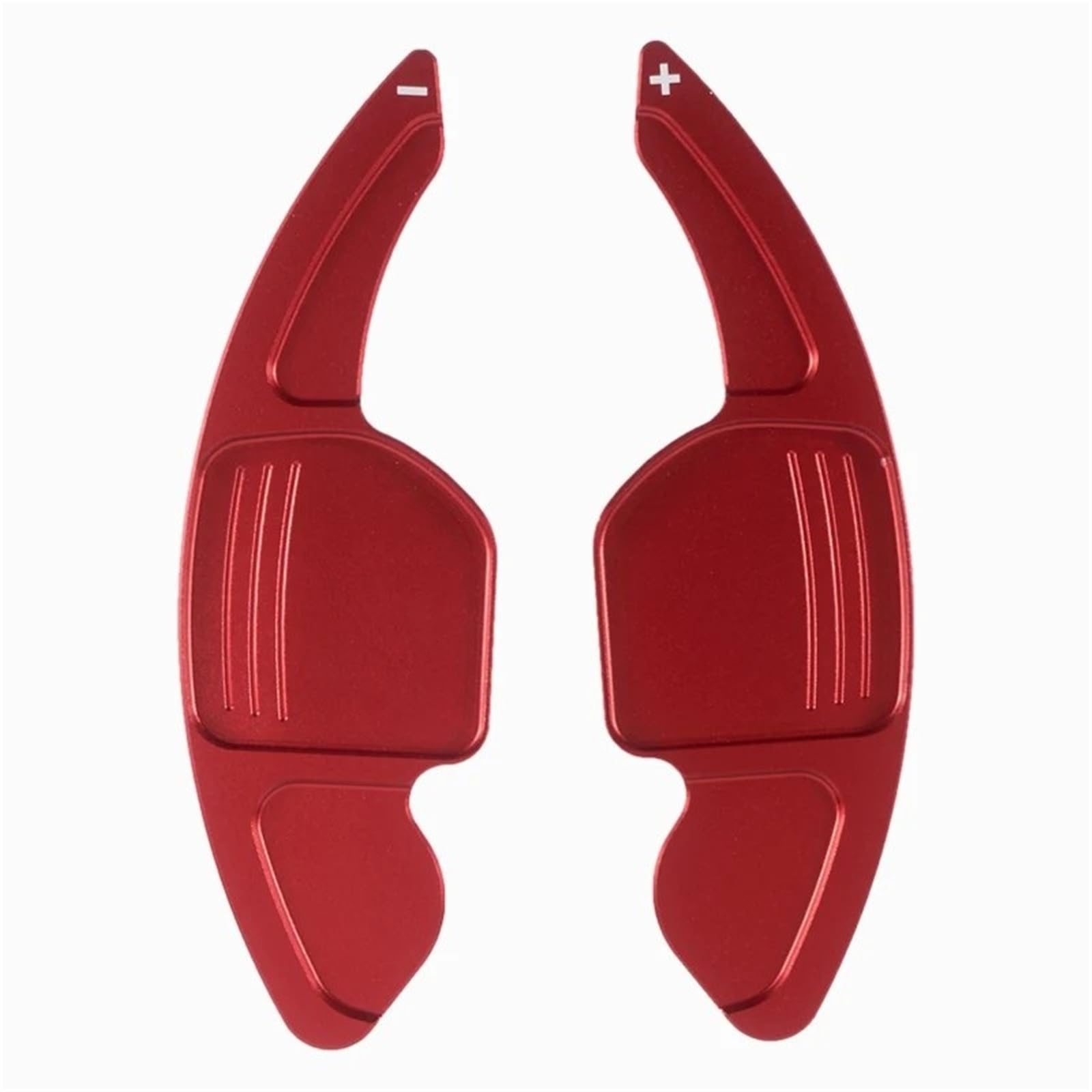 XZCVTYW for Audi for A3 S3 A4 S4 B8 A5 S5 A6 S6 A8 R8 Q5 Q7 TT Car Steering Wheel Paddles Extension Wheel Shift Paddle Shifter Extension(Red)