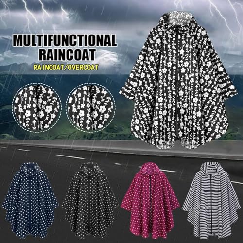Chubasquero impermeable transpirable de mujer capa lluvia para ciclismo 2
