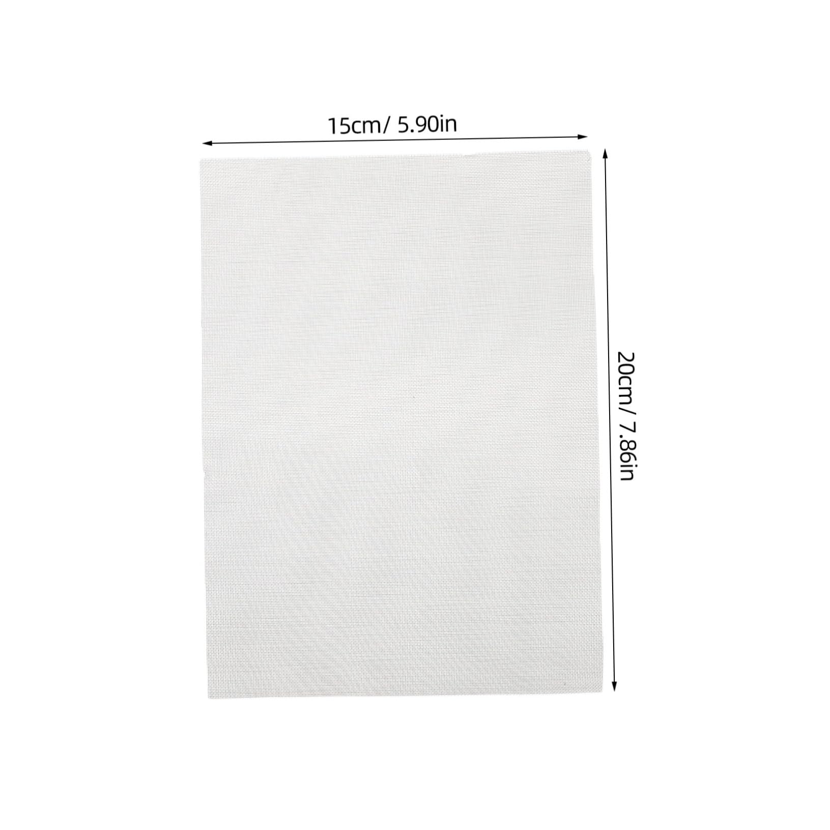 MUCKLILY 3pcs Fine Mesh Screen Repair Kit Screen Mesh Roll for Bumper Easy Cut Shape