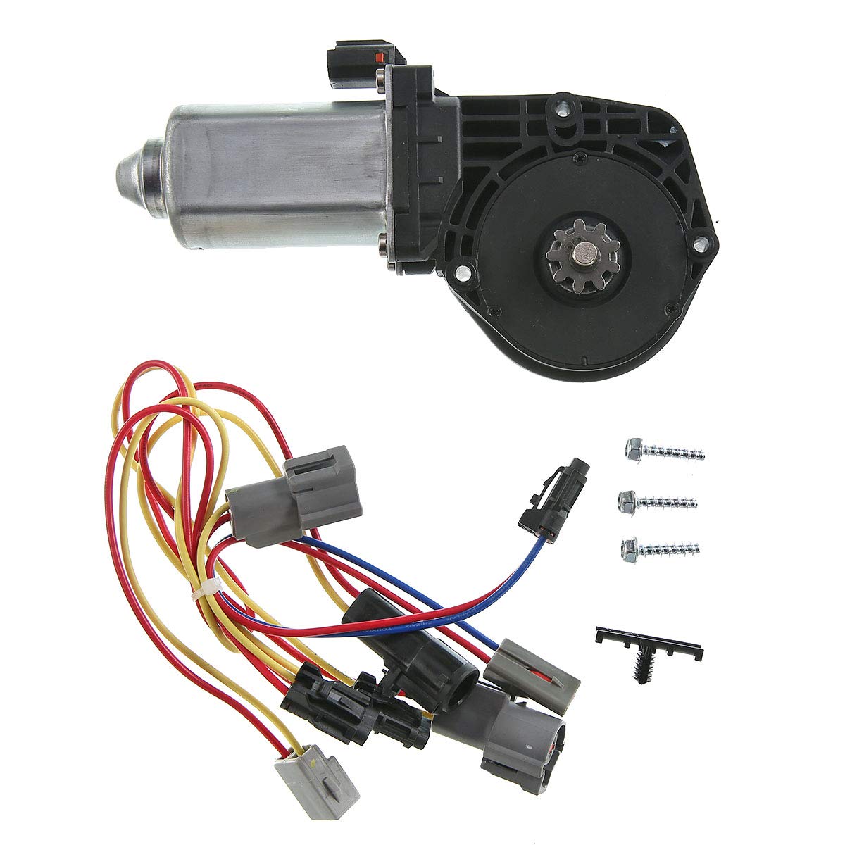 A-Premium Front Right Power Window Lift Motor Compatible with Ford Explorer 1995-2001, Ranger 1987-1992 & Lincoln Mark VIII & Mercury Mountaineer, Passenger Side, Replace# 1L2Z7823394-BB