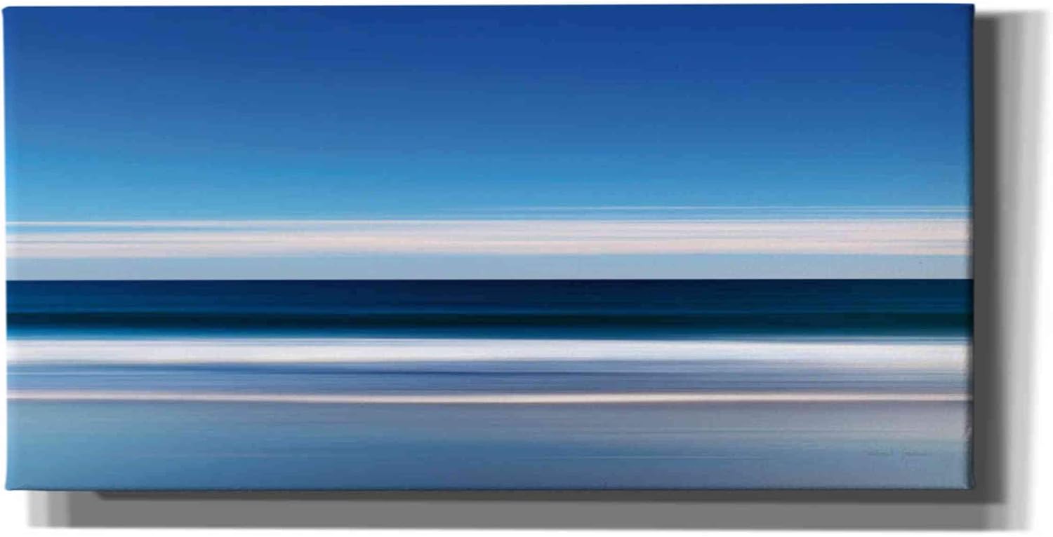 Epic Graffiti 'Lucy Vincent Waves' by Katherine Gendreau, Canvas Wall Art, 24"x12"