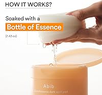 Vista 3 de Abib Glutathiosome Dark Spot Pad Vita Touch 60pads 4.90 fl oz. Almohadillas de tóner iluminadoras coreanas para cara con niacinamida, glutatión