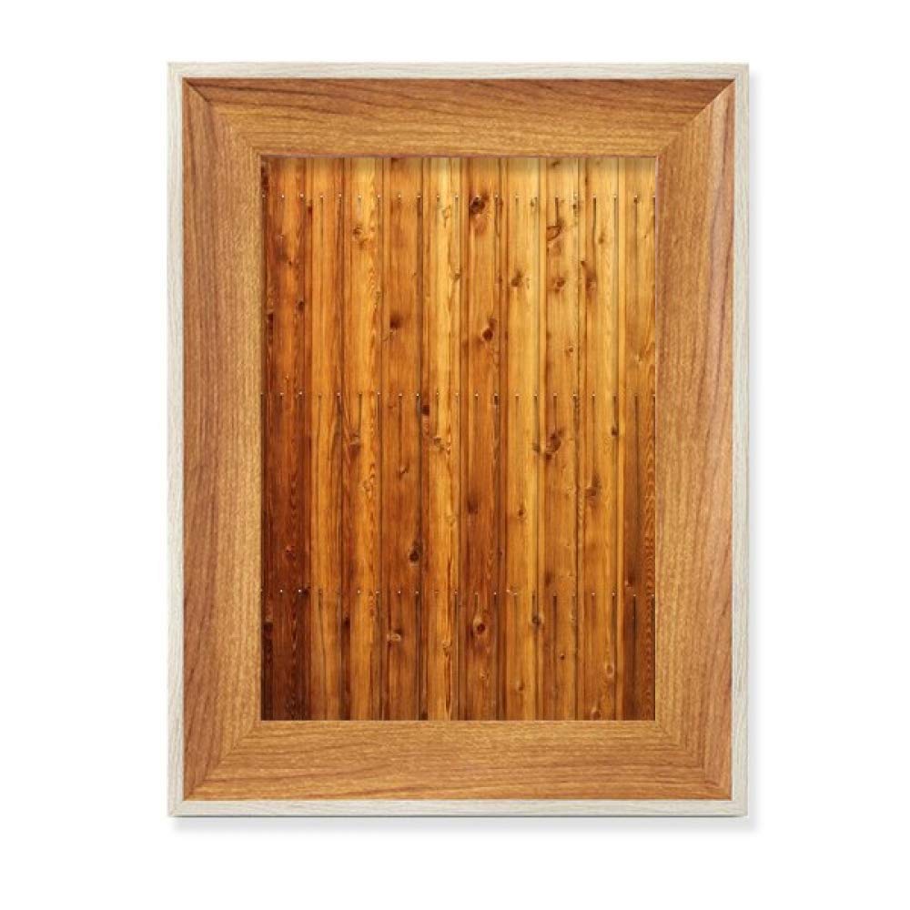Cadre de photo en bois de bureau haut de gamme texture orange peint