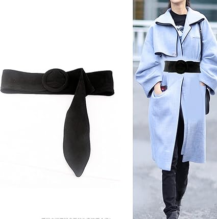 Ceinture Large Cinch Formelle Femmes Ceinture En Daim Pour