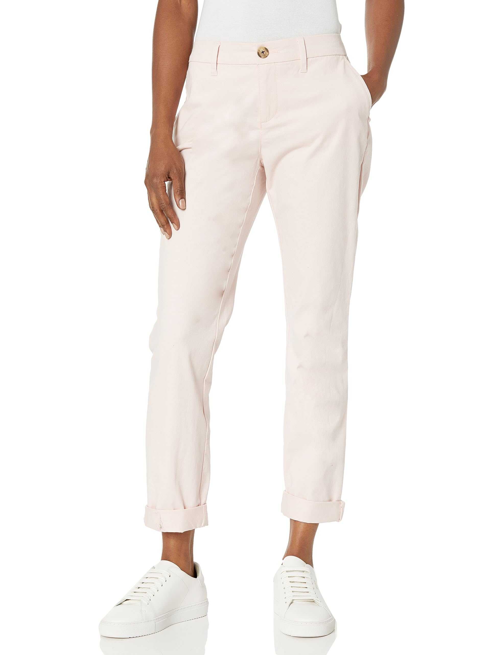 Tommy Hilfigerwomens Relaxed Fit Hampton Chino Pant (Standard and Plus  Size) Pants