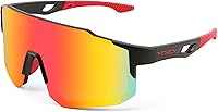 Vista 9 de FEISEDY Gafas de sol deportivas para hombres, mujeres y adolescentes - Béisbol, ciclismo, ciclismo UV400 protección B2388