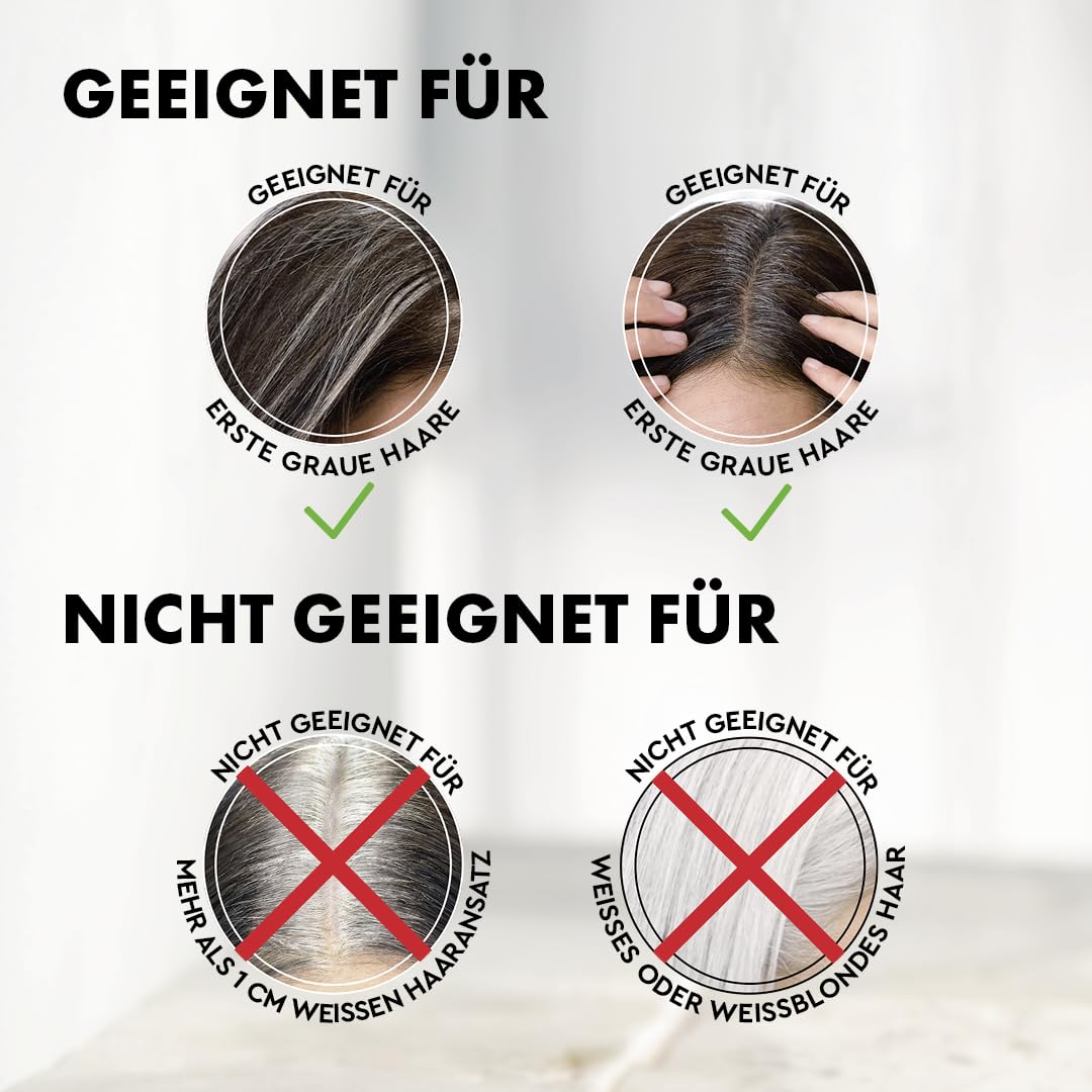 Plantur 39 Après-shampoing anti-gris colorant 2 x 150 ml – Après-shampoing pour cheveux plus foncés – Masque en douceur les cheveux gris – Après-shampoing colorant permanent
