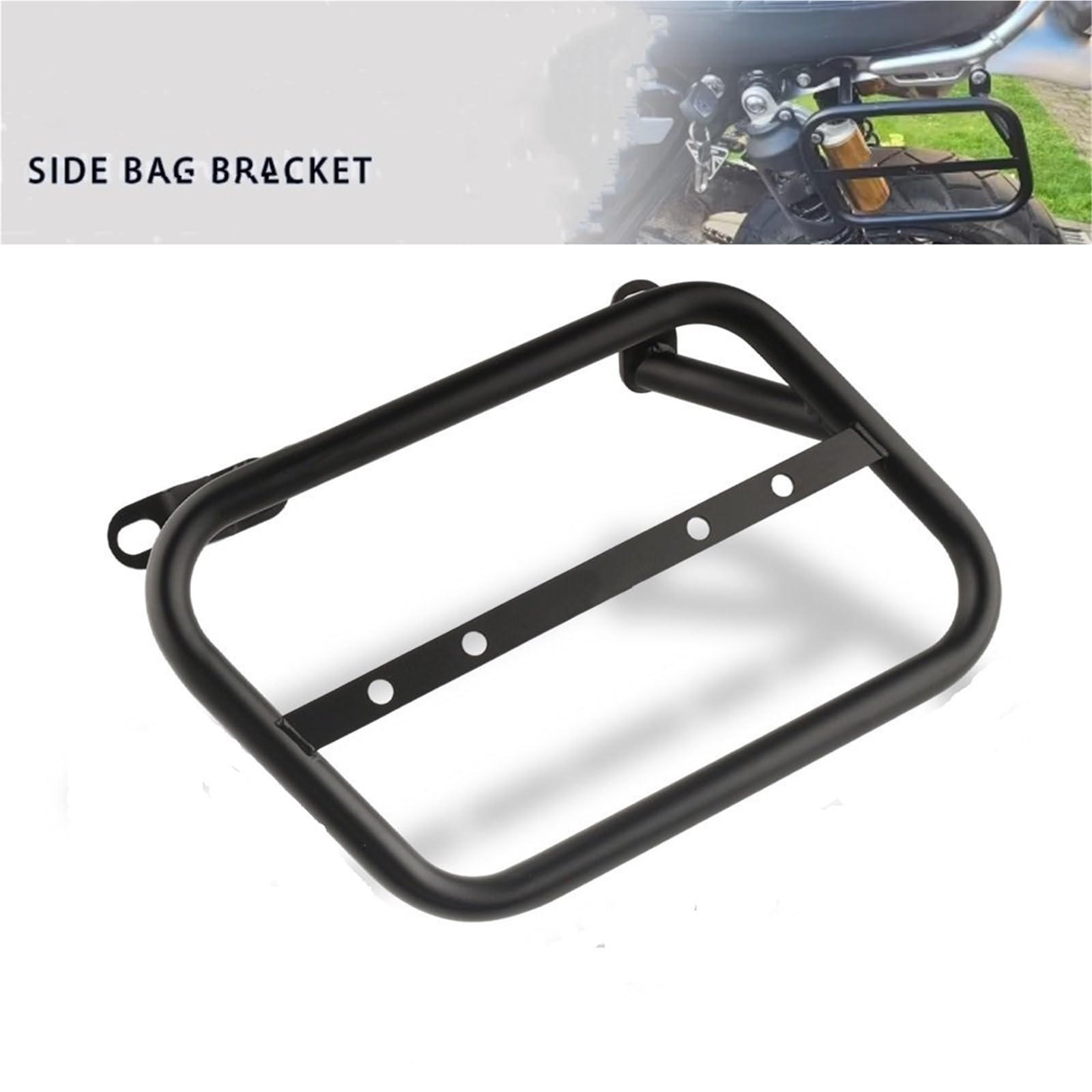 motocyklowy Wspornik Pasuje do Scrambler 1200XE 1200 XE 2019-2025, Scrambler 1200X 2024-2025, boczny wspornik torby bagażnika pasuje do modeli 1200 XC 1200XC(Left Side)