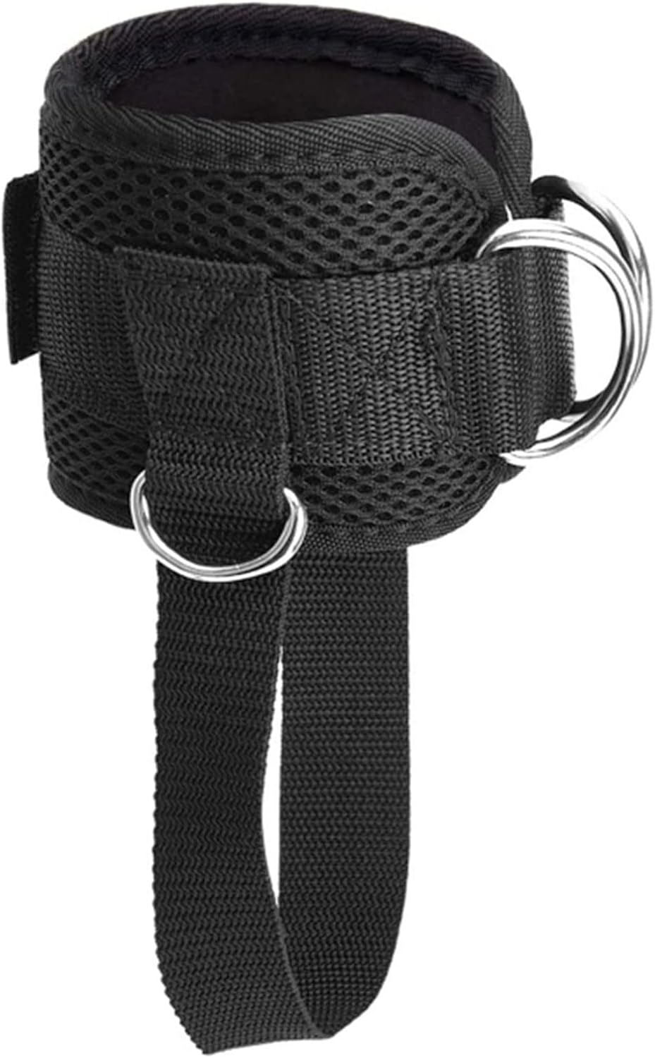 Fitness Thigh Straps Padded Colors D-Ring Ankle Strap Leg Cuffs for Gym Cable Machines Thigh Straps Fits Men & Women Leg Pulley Foot D Protector