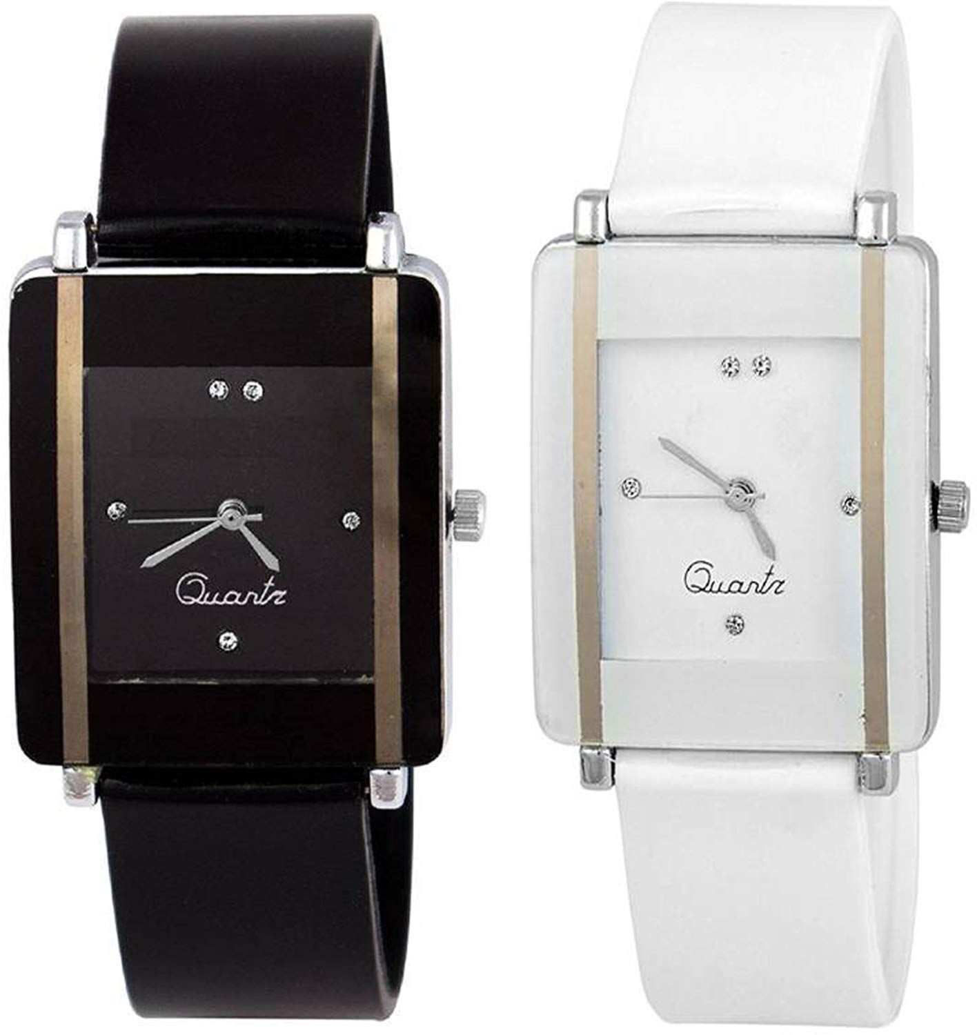 Shivark Analogue Watch Black and White Quartz Watches for Girls & Women(Combo Set of 2) (B08WHHHLFP) Amazon Price History, Amazon Price Tracker