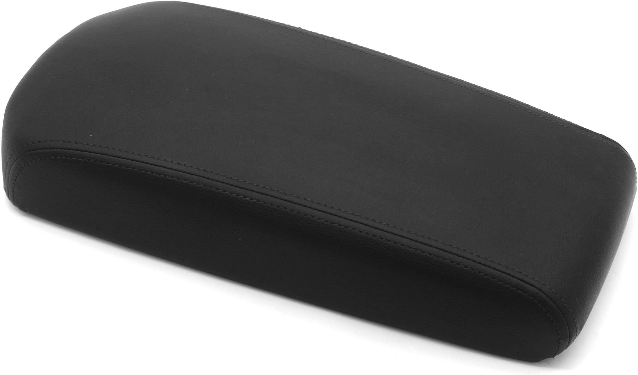 Ezzy Auto Black Leather Center Console Armrest Lid Cover Box fit for 2013-2018 Altima Black Leather