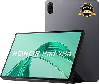 HONOR Pad X8a (Smartchoice) Wi-Fi Tablet with Free Flip-Cover 27.94Cm (11 Inch),4GB Ram 128 GB ROM Expandable Up to 1TB FHD Display 90Hz,8300Mah Battery,Quad Speakers,Snapdragon 680,Android 14,Grey