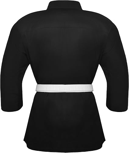 Miniatura 4 de Twister Karate Gi Uniforme profesional de karate Kimono de karate para estudiantes de calidad premium Traje de karate de 8 onzas para adultos y