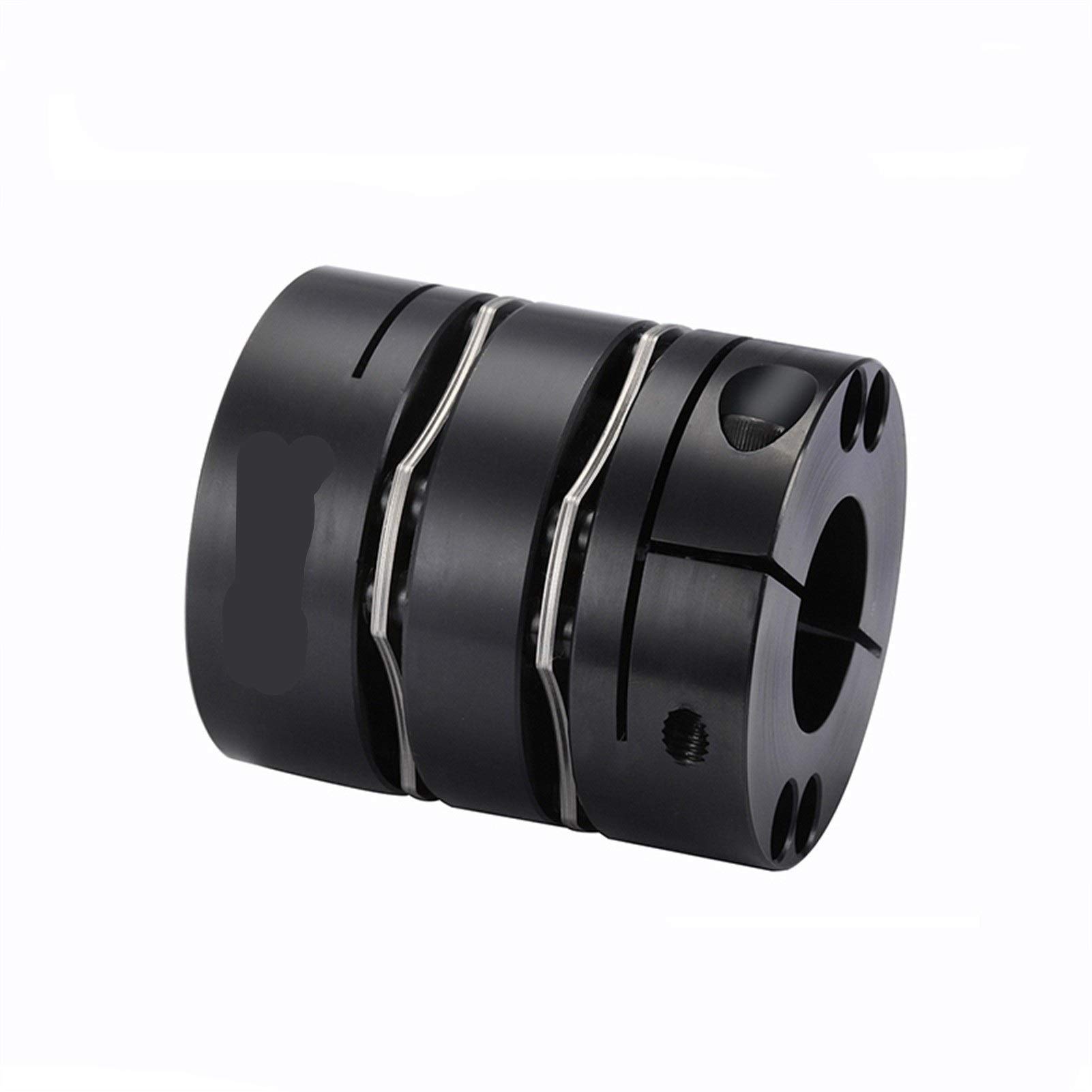 WAAZVXS Coupler 45 Steel 8 Screw Double Diaphragm Clamp Series Shaft Coupling (Inner Diameter : GLB 44x50 (8 24))