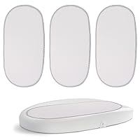 Vista 1 de Paquete de 3 cambiadores reutilizables para escotilla, suave e impermeable, compatible con cambiador Hatch Grow Smart, cochecitos o asientos