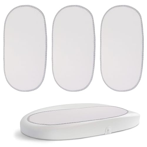 Paquete de 3 cambiadores reutilizables para escotilla, suave e impermeable, compatible con cambiador Hatch Grow Smart, cochecitos o asientos de