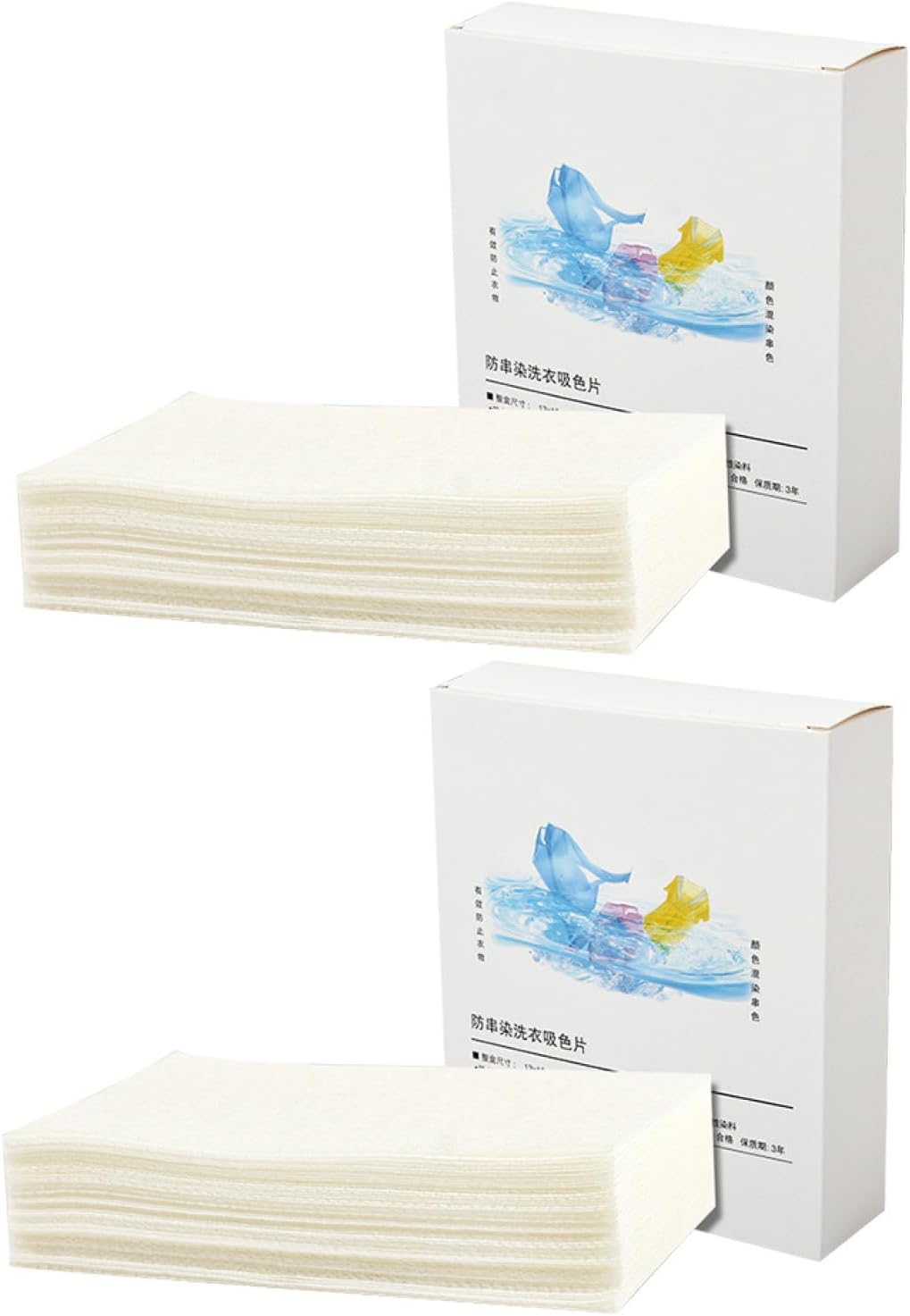 Laundry Dyed Tablets Dye-absorption Paper for Washing Clothes Prevent Bleeding Laundry Paper for Blood Stain Remover