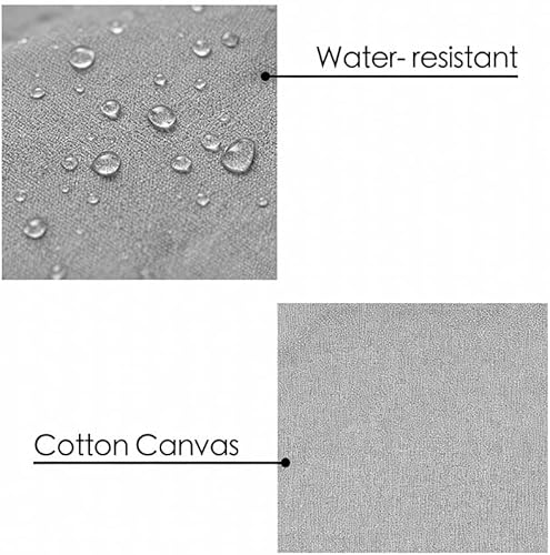 Miniatura 5 de Delantal de chef para mujeres y hombres con bolsillos, delantal de jardinería ajustable de lona de algodón con espalda cruzada