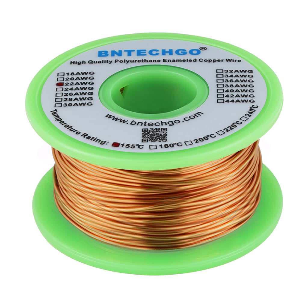 22 AWG Magnet Wire - Enameled Copper Wire -27 22 AWG Magnet Wire - Enameled Copper Wire -27