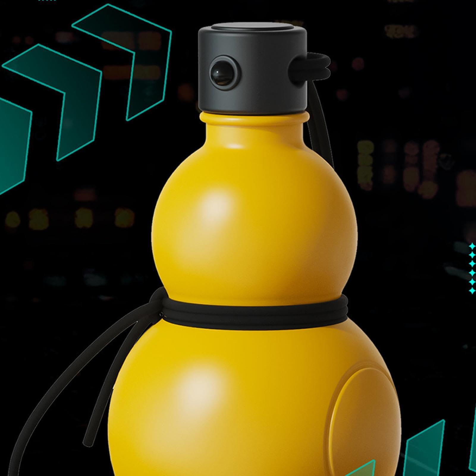 agua de botella de calabaza,frasco de calabaza Botella de agua de viaje con
