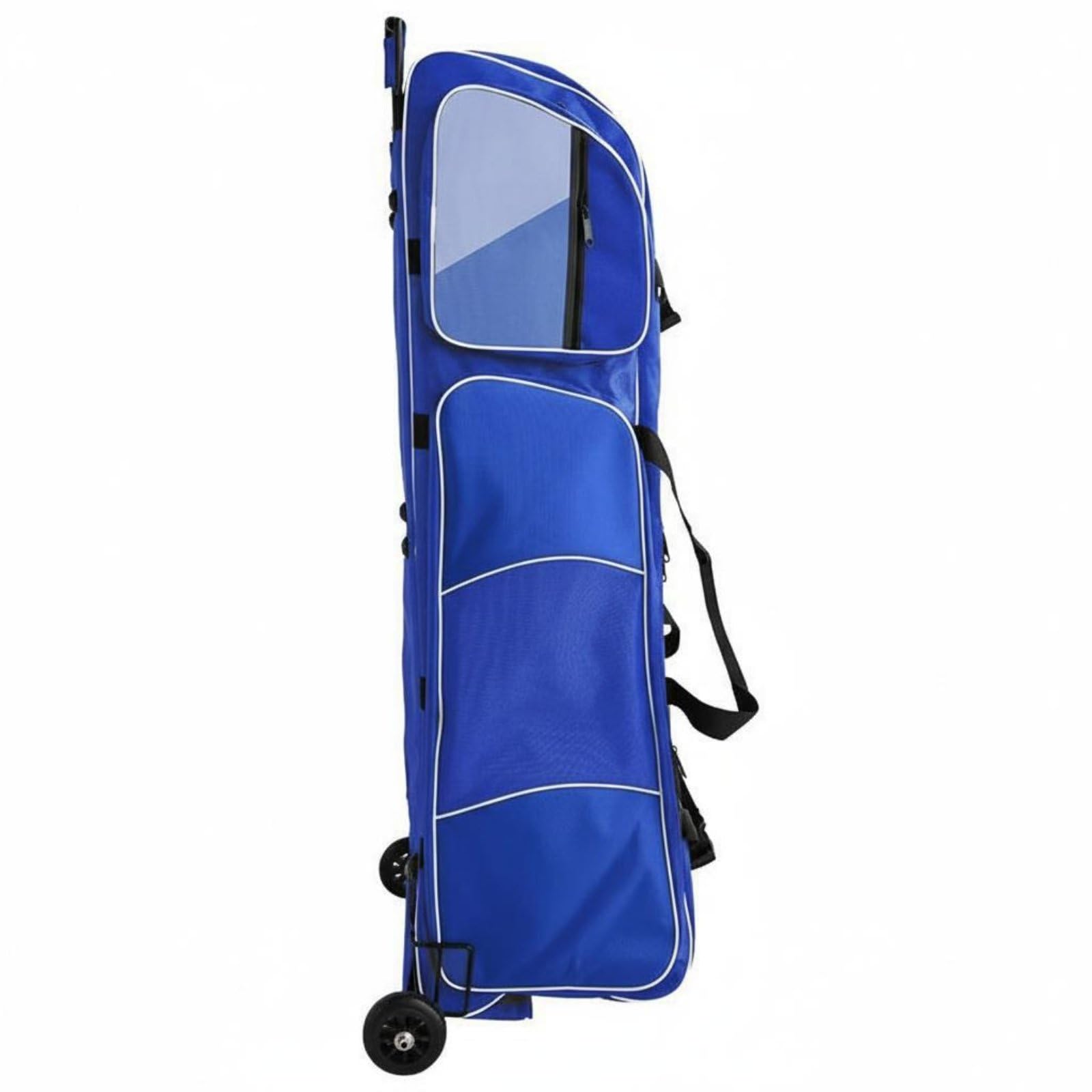 Borsa da Scherma Carrello Valigia Trolley Custodia Attrezzatura Sacca Rigida con Ruote Rinforzate Maniglia Estensibile E Cinghie Adatta per Club, color to 4