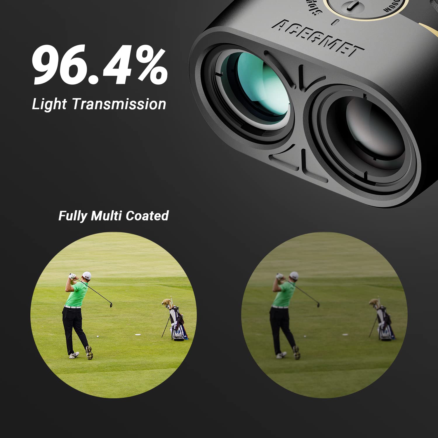 Acegmet ゴルフ用距離計 Amazon.co.jp: ACEGMET ゴルフ距離計 1100ヤード レンジファインダー