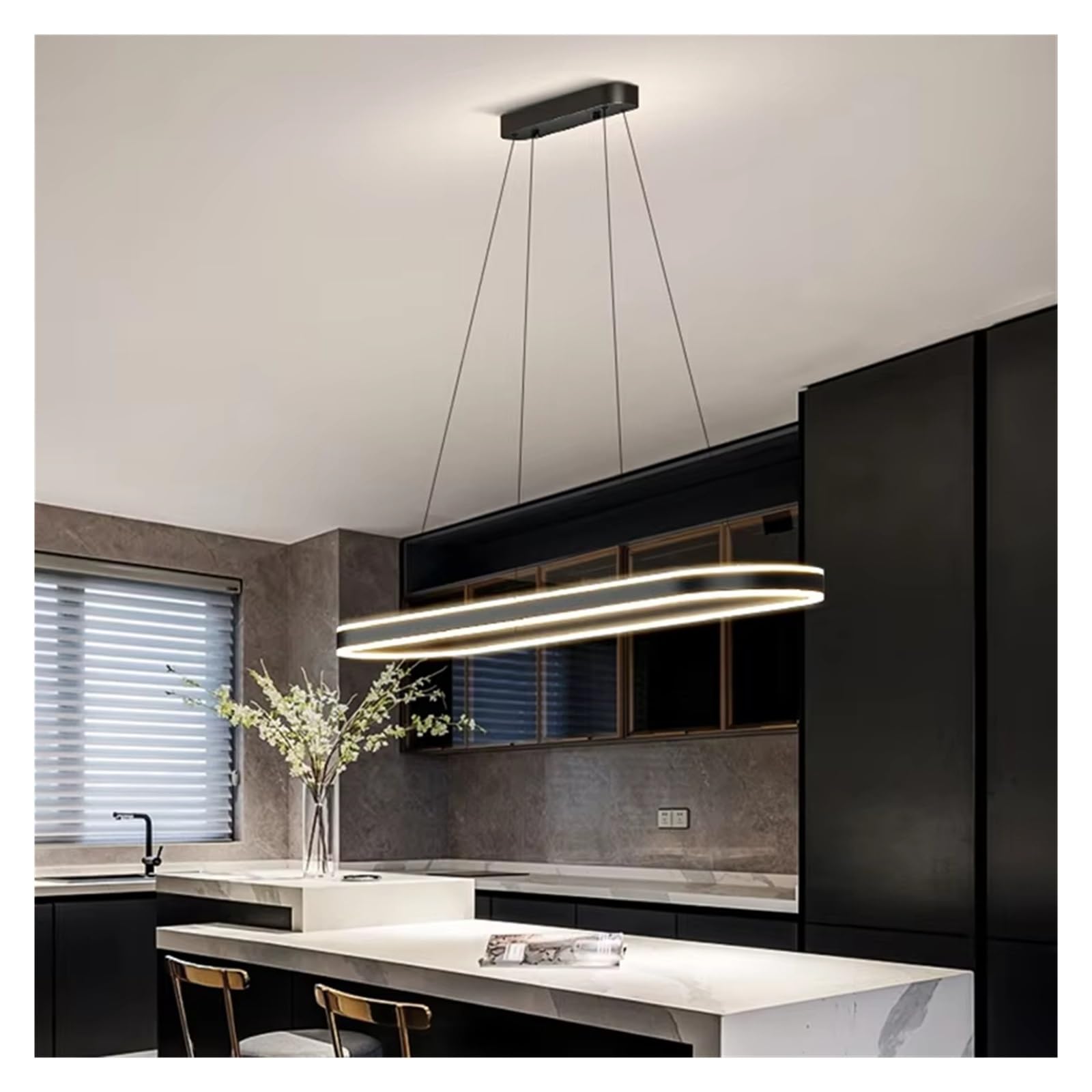 KXEcoLife Home Decoration Chandelier Dining Room Pendant Lights Indoor Lighting Light Fixture Ceiling Lamps Salon Fancy