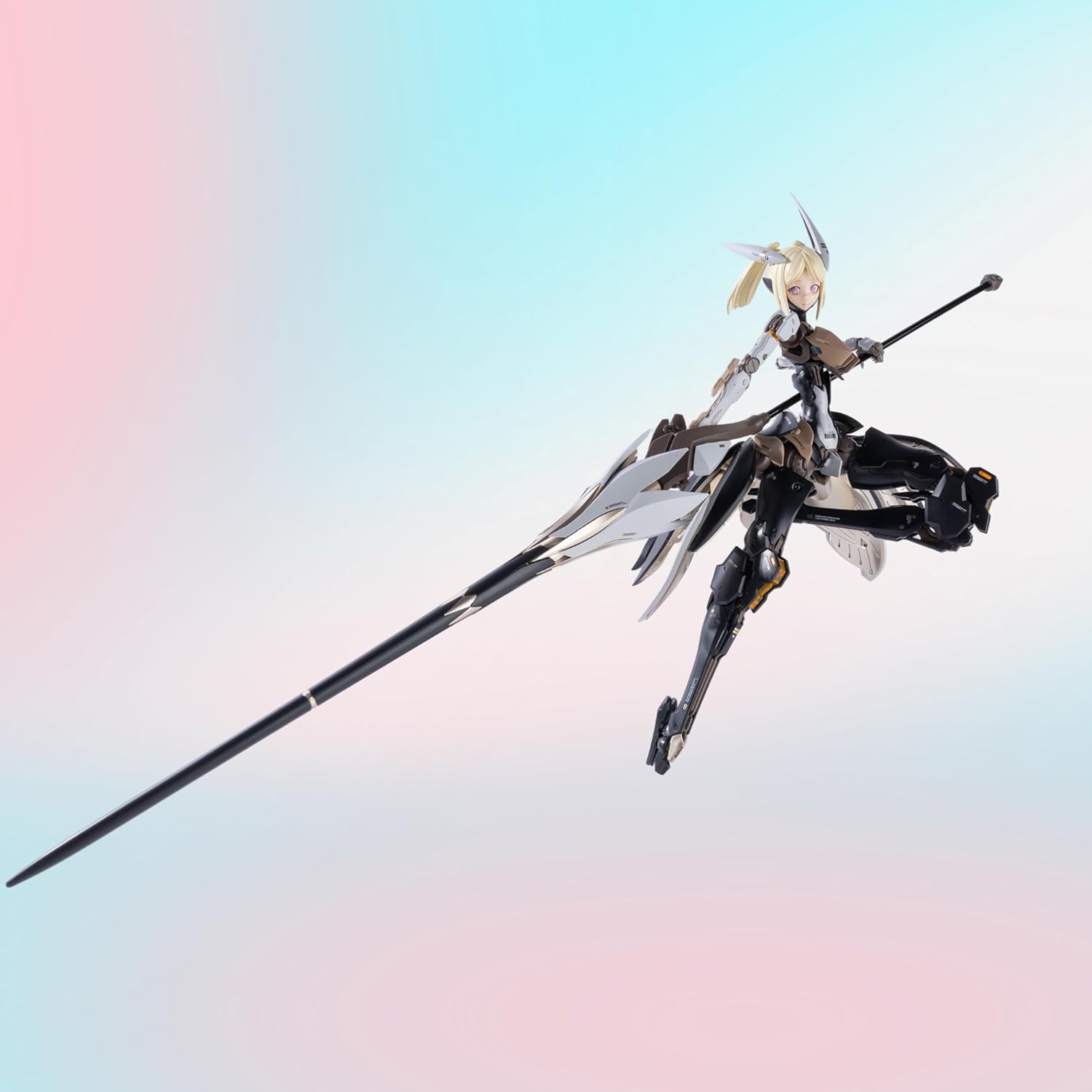 LEBOO HEMOXIAN 1/10 Model Kit Assembly Action Figure -Mecha Musume, Rosa Project Star Flower Lily MK3, 7.87 in Collectible Mecha Collectible,Age 15 and Above