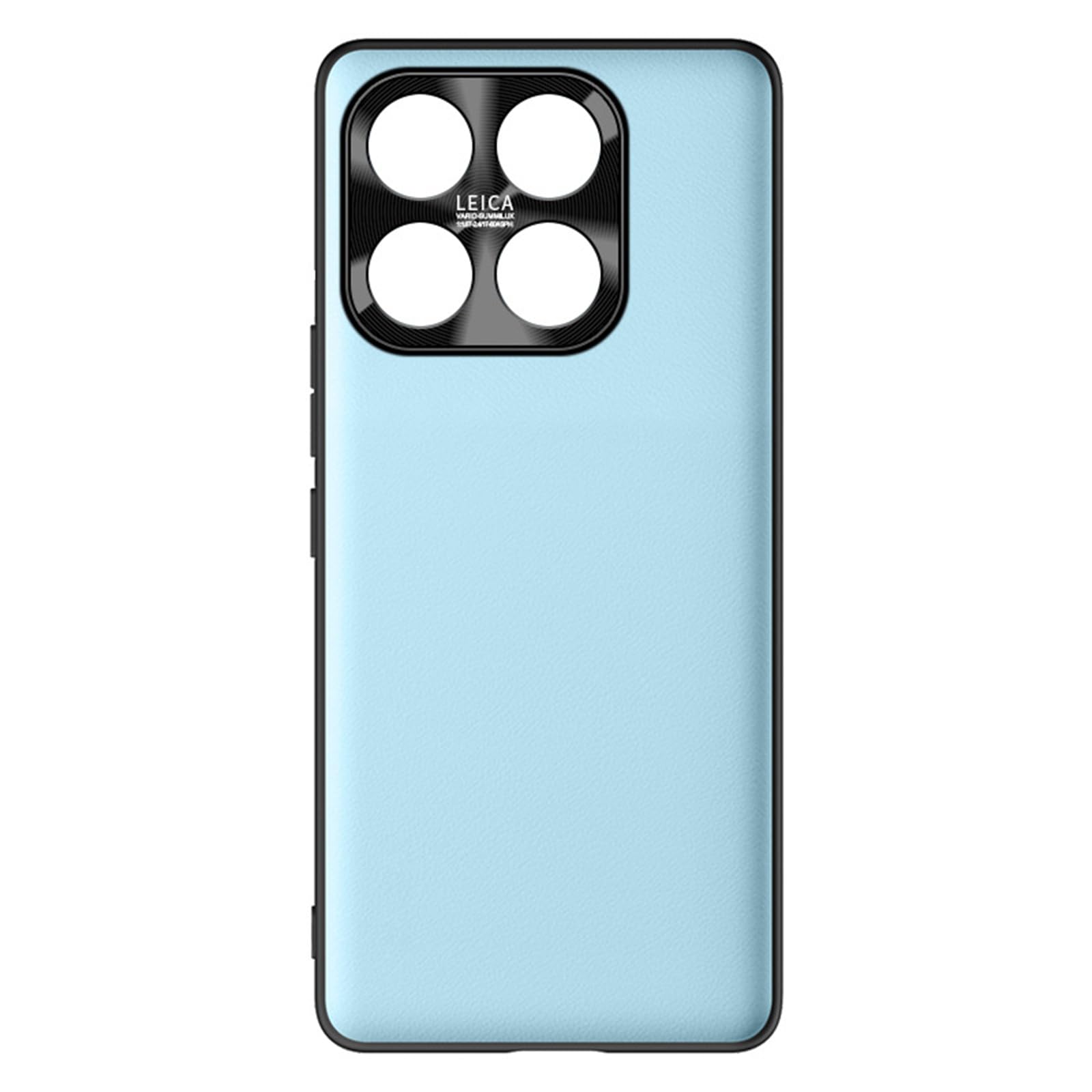FDUJINH Cover for Xiaomi 17 Max, Liquid Leather Case Soft Touch with Camera Protection Shockproof Slim Shell,Blue,17Max
