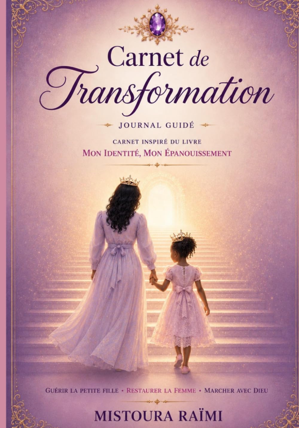 CARNET DE TRANSFORMATION: Journal Guidé Carnet inspiré du livre Mon identité, Mon épanouissement