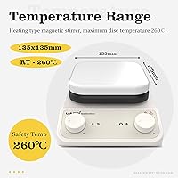 Vista 4 de LAB FISH 200-1500RPM agitador magnético placa caliente 536.0 °F/536℉ HS-6