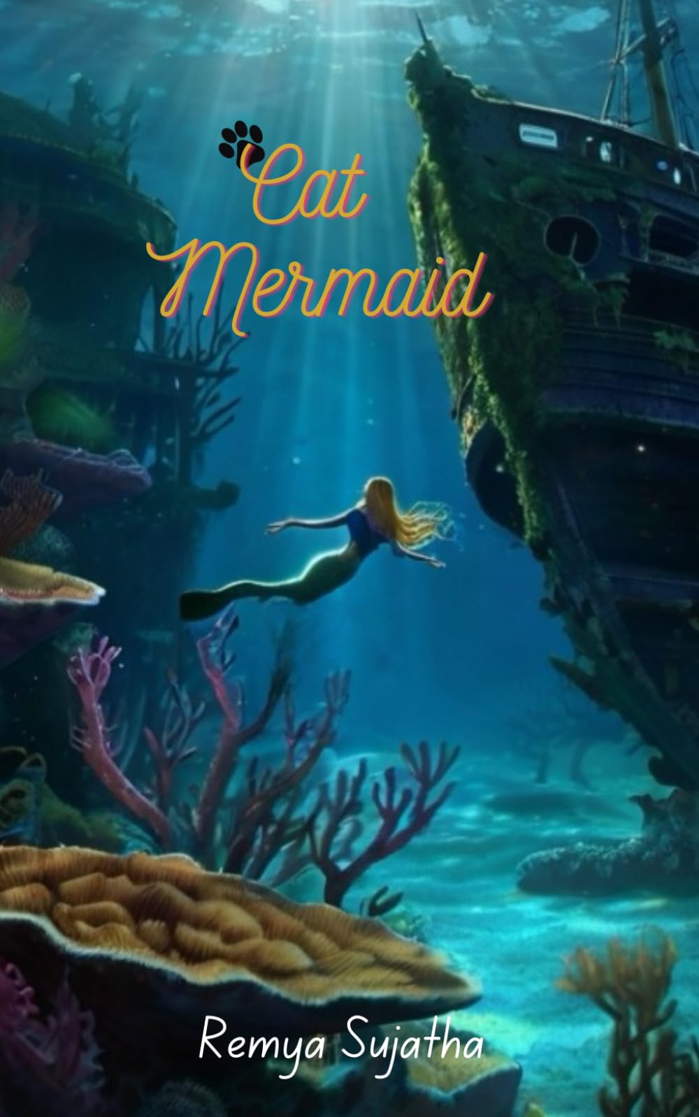 Cat Mermaid: The magical adventure story book of Mirah the mermaid for children ages 5+