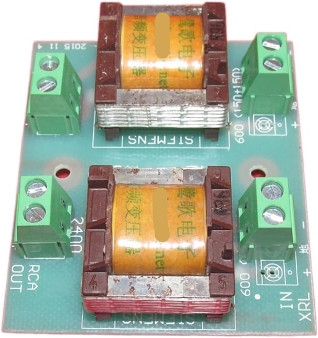 MeLphi 2 PCS PT-2 permalloy Audio Transformer 600Ω: 2K4 Frequency Response 10HZ ~ 50KHZ -0.9db, 20HZ ~ 20KHZ -0.2db.
