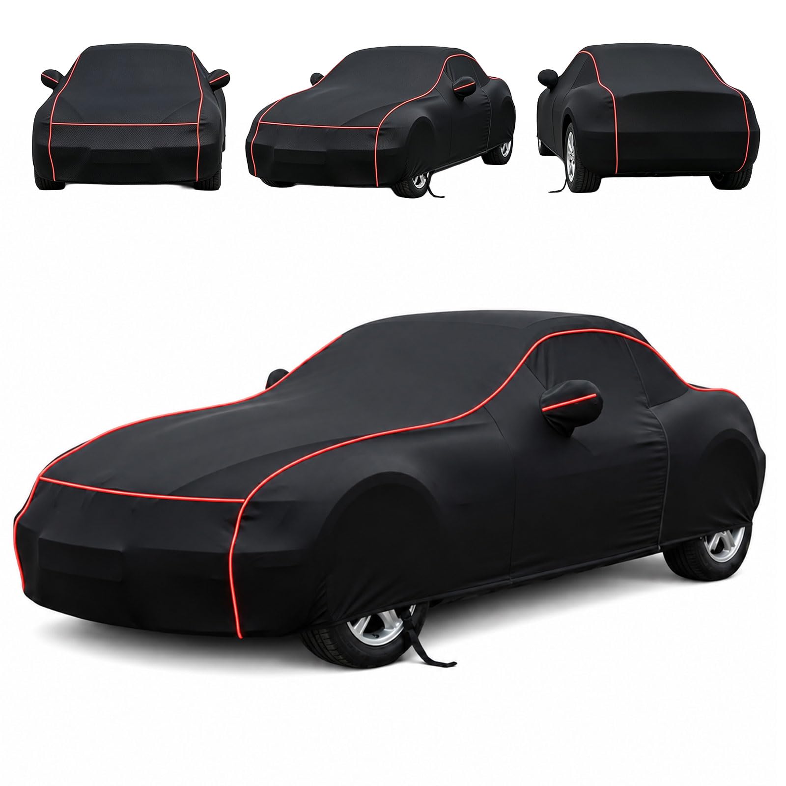 Funda de coche para BMW Z3, impermeable, transpirable, cobertura completa, con tiras reflectantes, para uso en exteriores, impermeable, a prueba de nieve, polvo y resistente a los rayos UV, protección