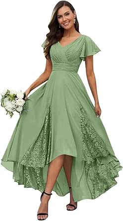 Tea Length Dress With Bridesmaid Dresses - The Knot Community